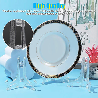 25PCS Hanging Tray Folding Bracket for Trading Card Photo Display