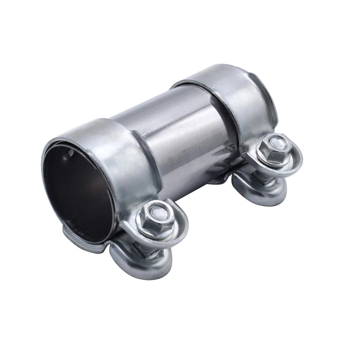 Exhaust Clamp Pipe Connector Double Ø 50 x 125 mm for Universal