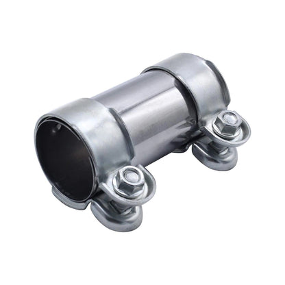 Exhaust Clamp Pipe Connector Double Ø 50 x 125 mm for Universal
