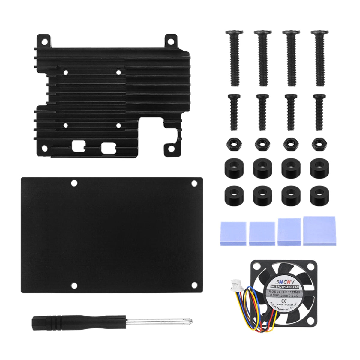 Cooling Fan Enclosure for Raspberry Pi 5