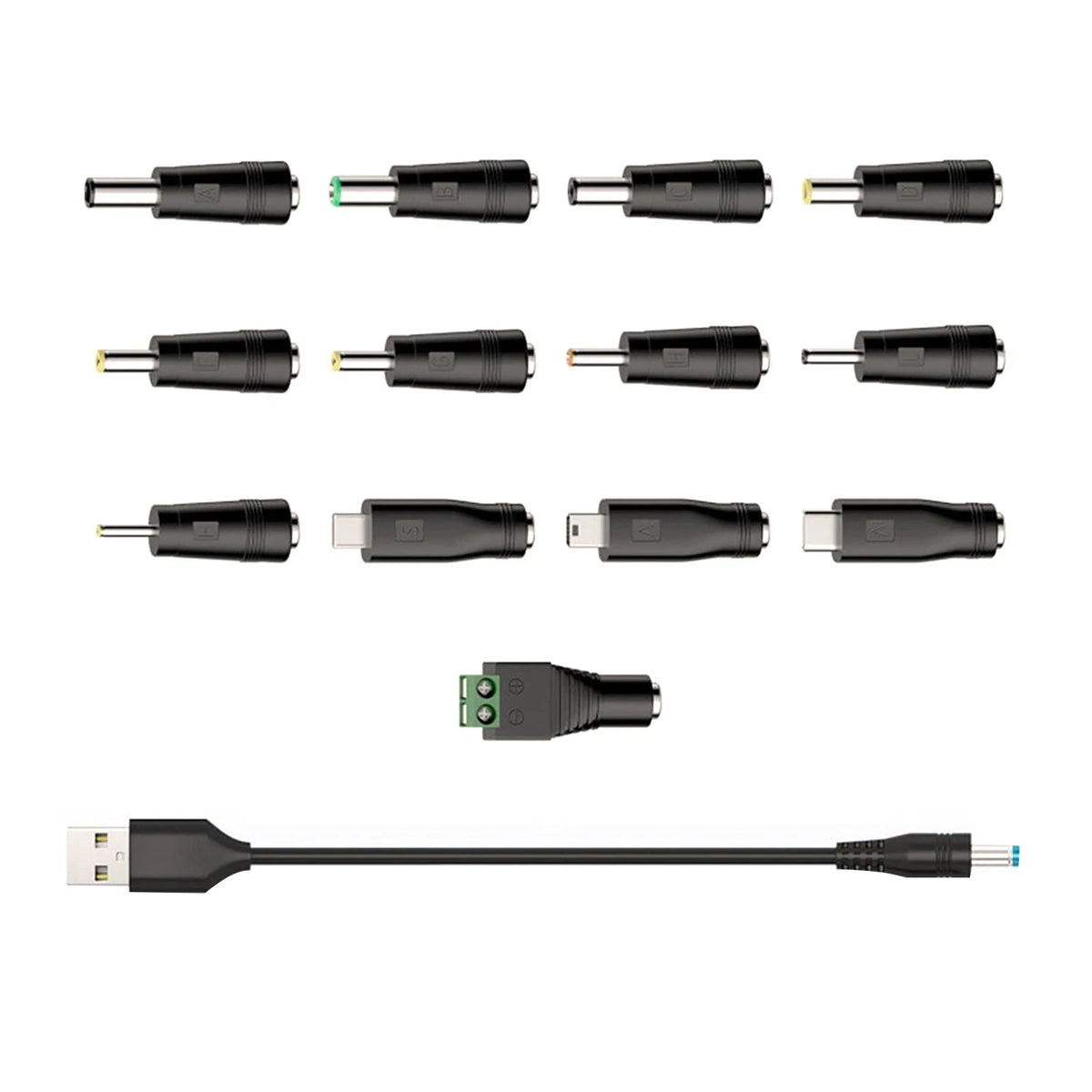 1.5M USB DC Power Cable 5V 5.52.1mm Connector for Automotive Use