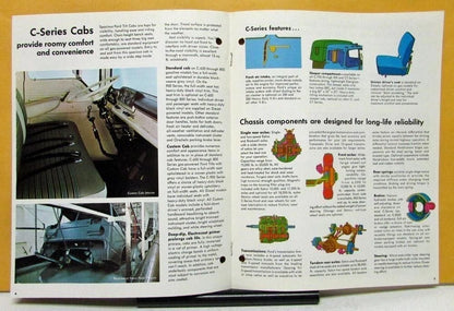 Sales Brochure for Ford Tilt Cab C Series Trucks (1972)