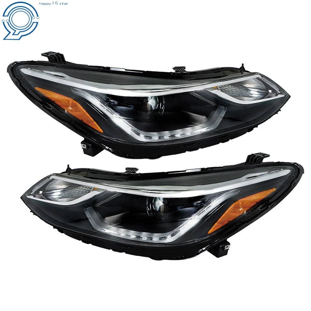 Projector Headlights w/ LED DRL for Chevy Cruze (2016–2018)