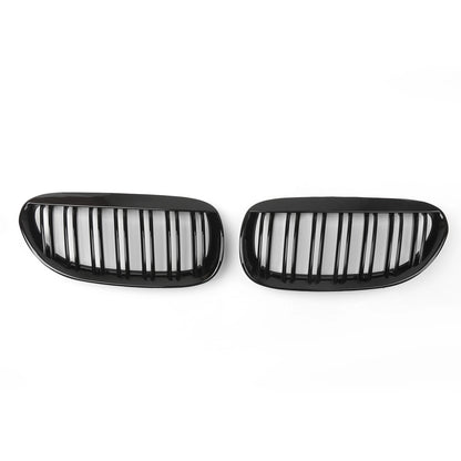 Pair Front Bumper Grille for BMW E63 E64 M6 645Ci 650i (2004–2010) 51137077932, 51137077931