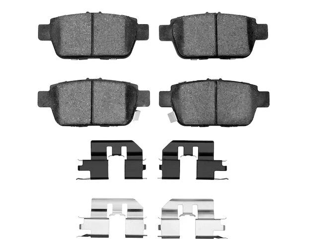 Set of 4 Rear Brake Pads for Honda Ridgeline (2006–2014) 16386PVTP