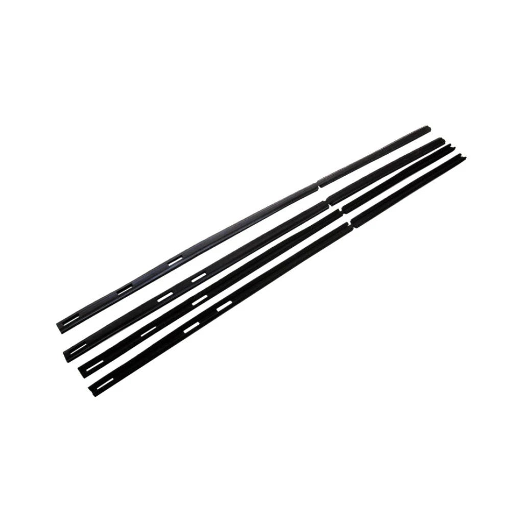 Set of 4 Glass Run Window Channels for Jeep Wagoneer (1990–1991) MLX-SHEKD1017A-CL360A50