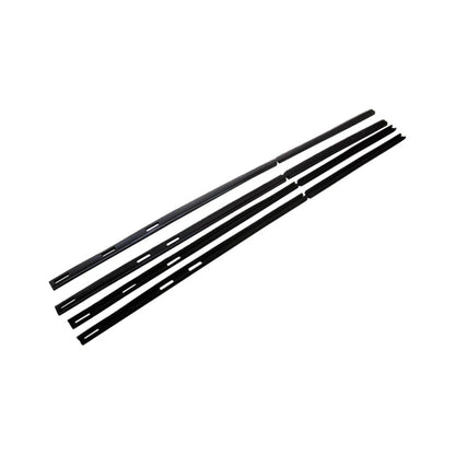 Set of 4 Glass Run Window Channels for Jeep Wagoneer (1990–1991) MLX-SHEKD1017A-CL360A50