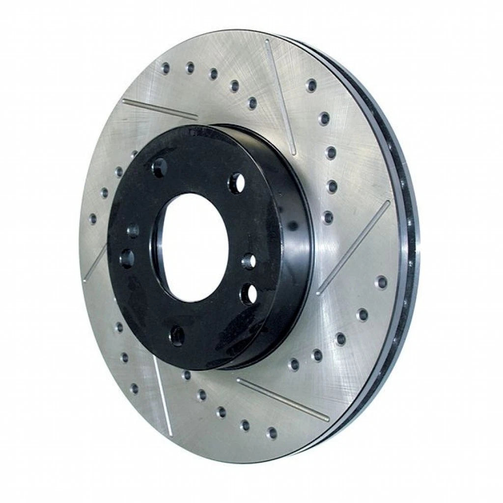 StopTech Slotted Rear Driver Side Brake Rotor for Subaru WRX (2016–2019) TLX-sto127.47037L-CL360A70