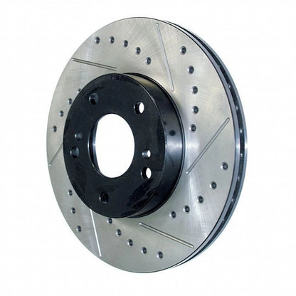 StopTech Slotted Rear Driver Side Brake Rotor for Subaru WRX (2016–2019) TLX-sto127.47037L-CL360A70