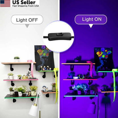 40W LED Black Light Bar for Glow Party