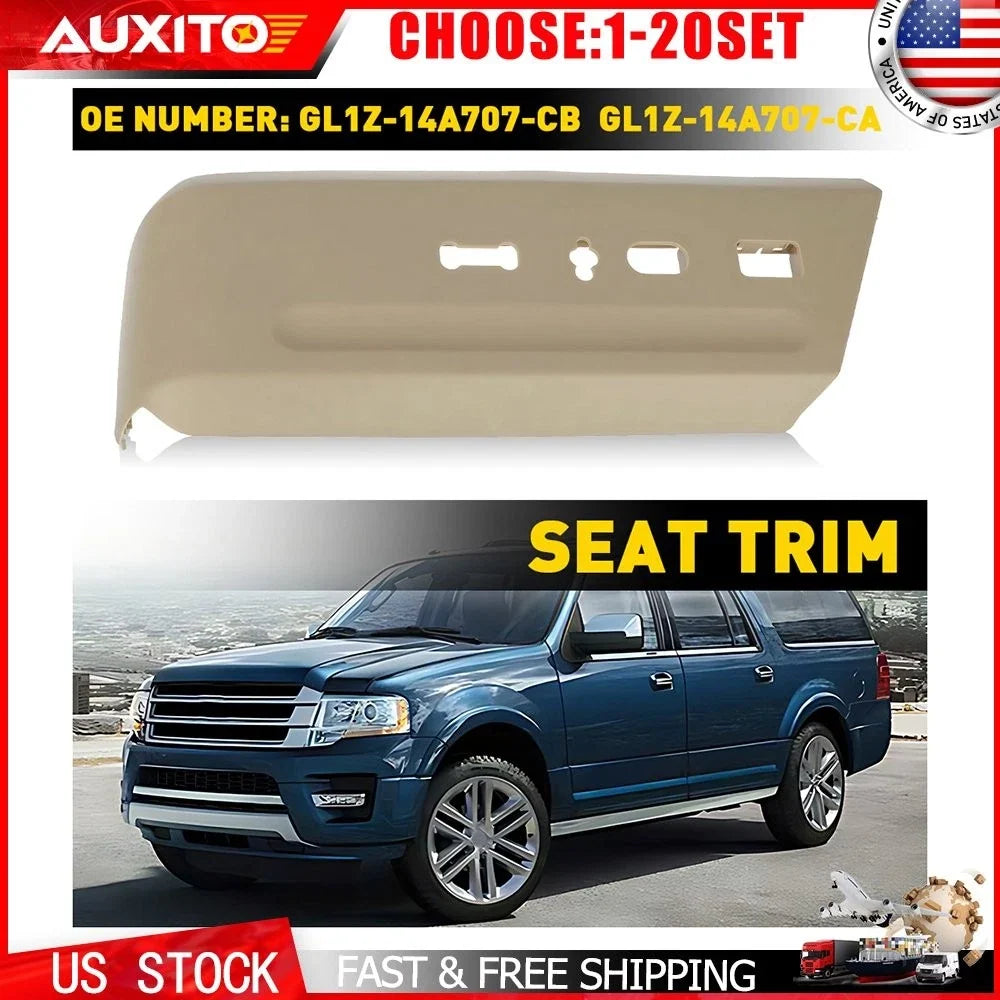 Beige Left Side Seat Control Switch Housing for Ford Expedition 2015-2017