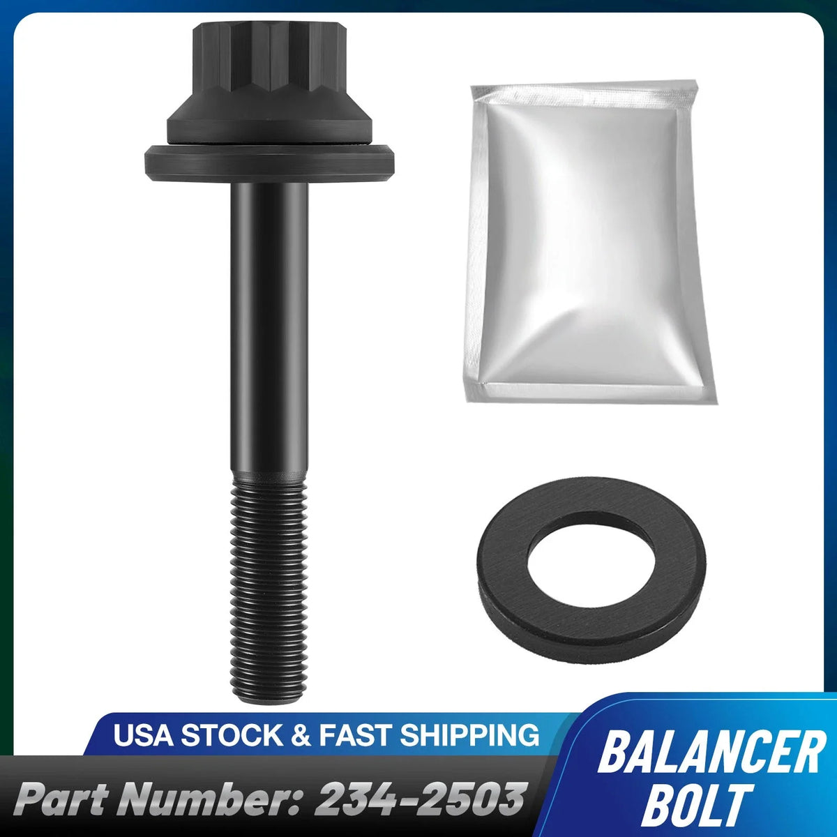 4.8L Balancer Bolt for Chevy Gen III/IV Small Block 1999-2017 234-2503