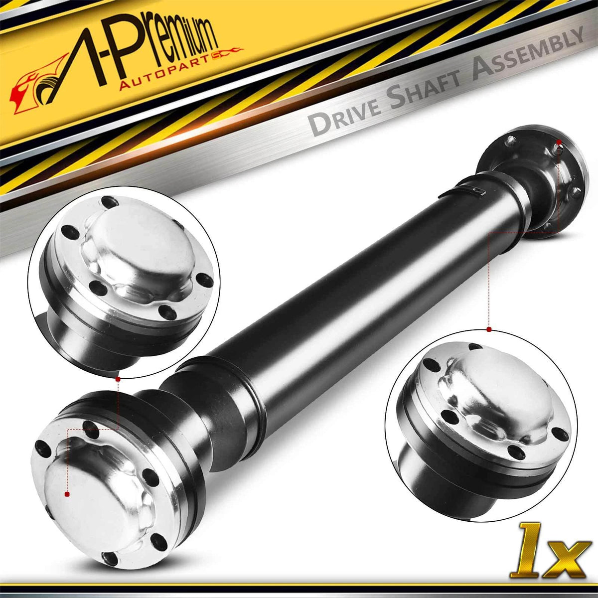 Front Driveshaft Prop Shaft Assembly for Mercedes-Benz W166 (2016–2019) A1664102901, 1664102901