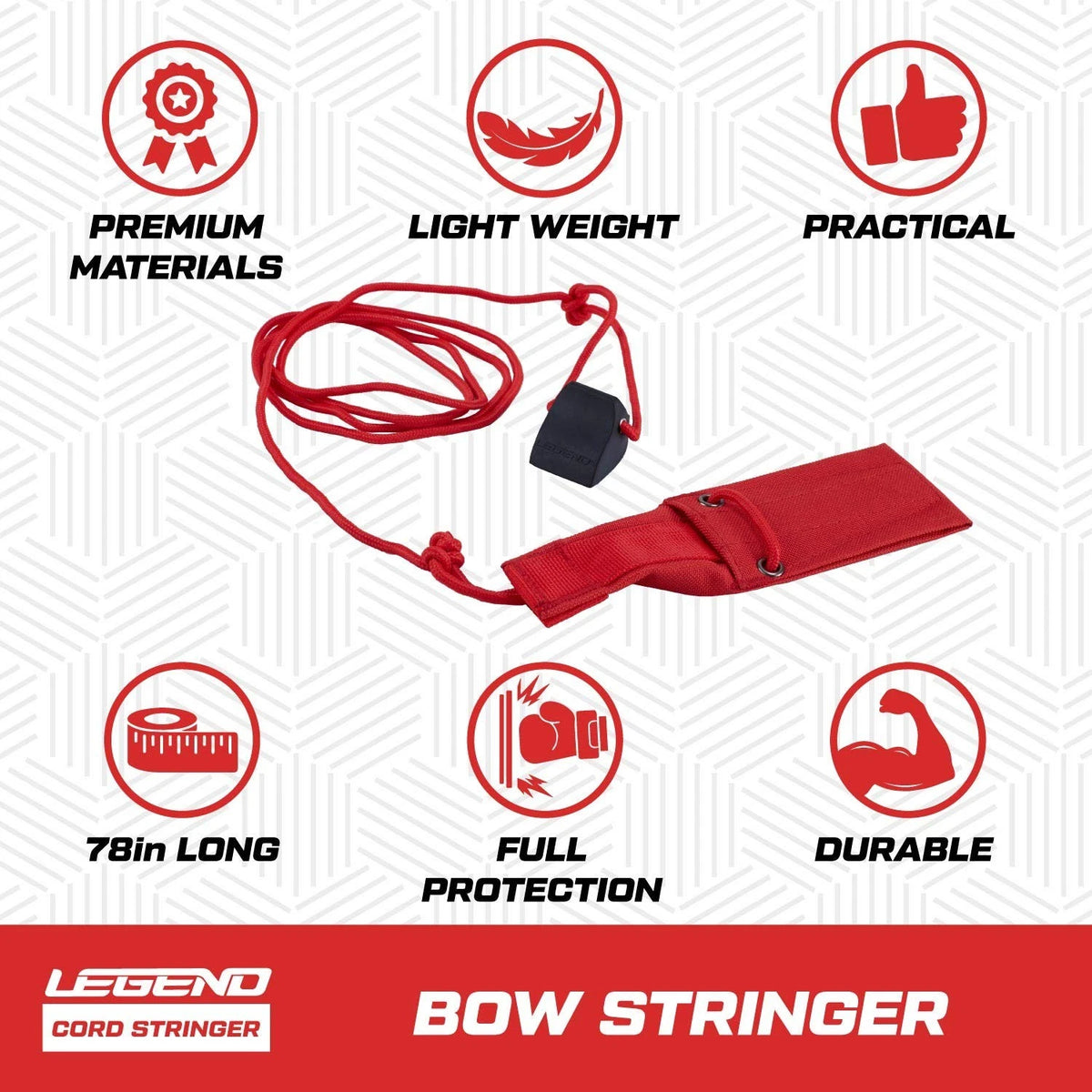 Archery Cord Bow Stringer for Traditional Limbsaver