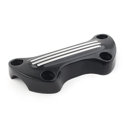 1" Handlebar Riser Top Clamp Cover for Harley Sportster Softail Dyna (–)