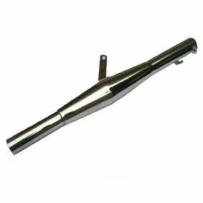 Rocket Exhaust Silencer for Royal Enfield (Compatible, Chrome Plated)