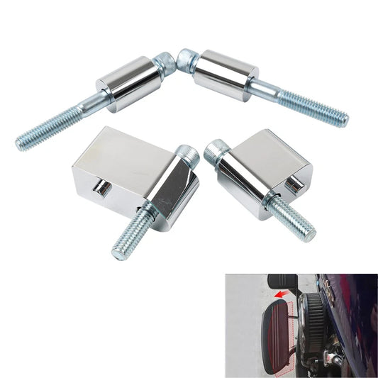 1 1/4" Floorboard Extenders Spacer Chrome for Harley Road Street Glide