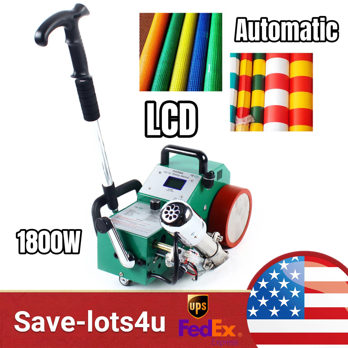Automatic PVC Banner Welding Machine Heat Jointer Plastic Fabric Welder