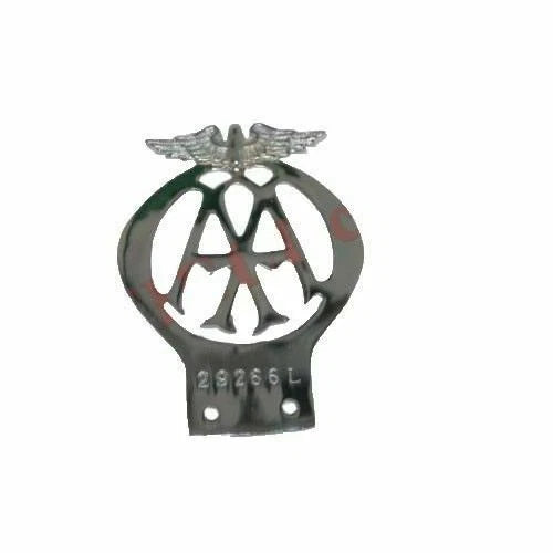 Brass Chrome Plated Car Badge for Triumph