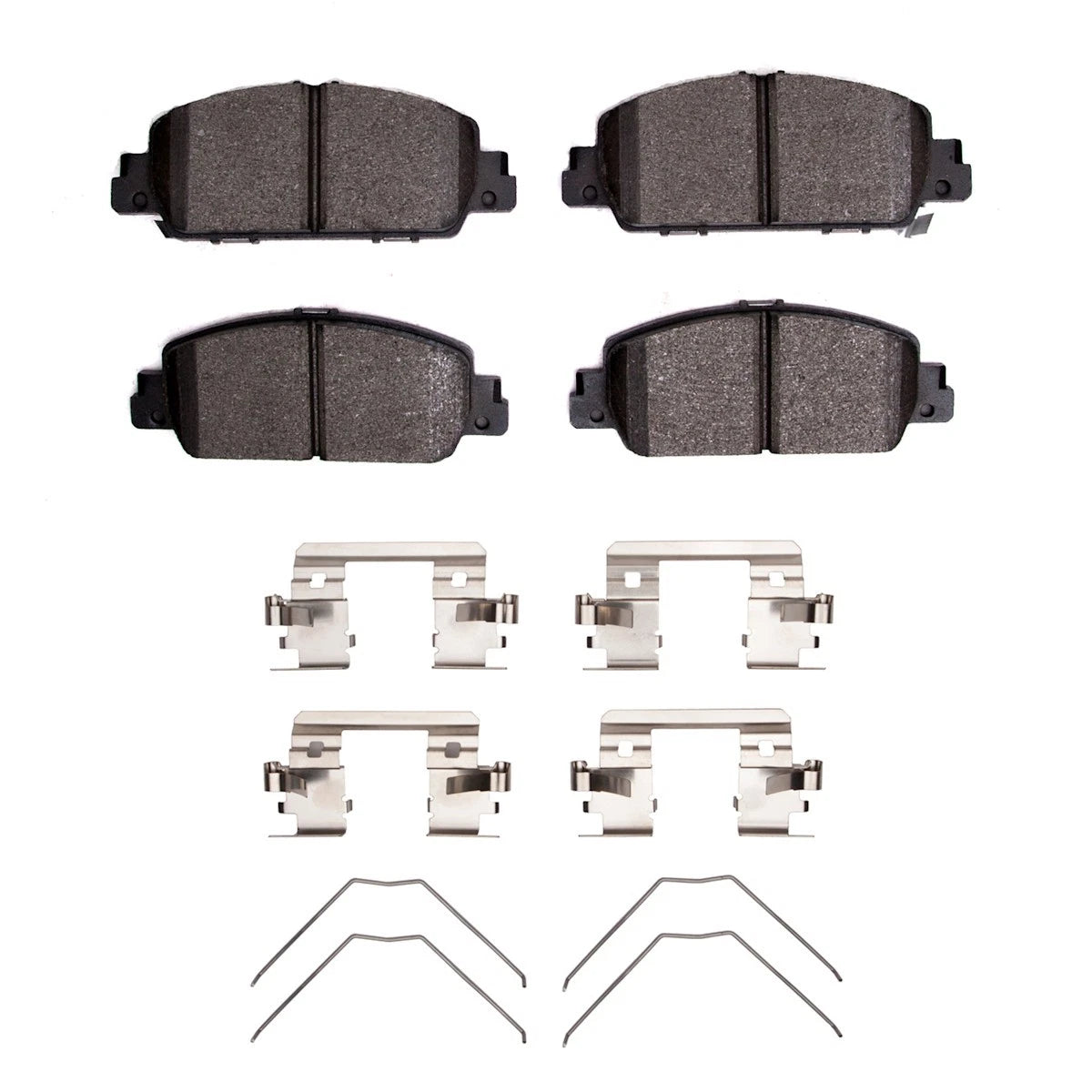 Set of 2 Brake Pad Sets for Honda Accord Front (2014–2017) 2551-1654-01