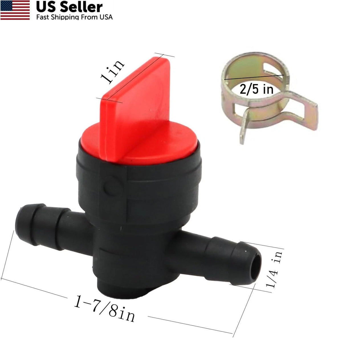 1/4" Right Angle Connector for Automotive Applications (No Part Numbers)