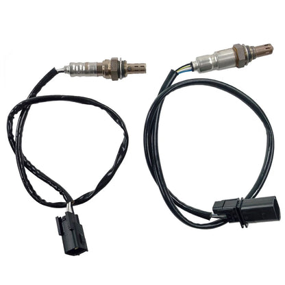 2X Oxygen O2 Sensor Upper+Lower for Hyundai Genesis Coupe (2013–2014) 234-4238, 234-5044