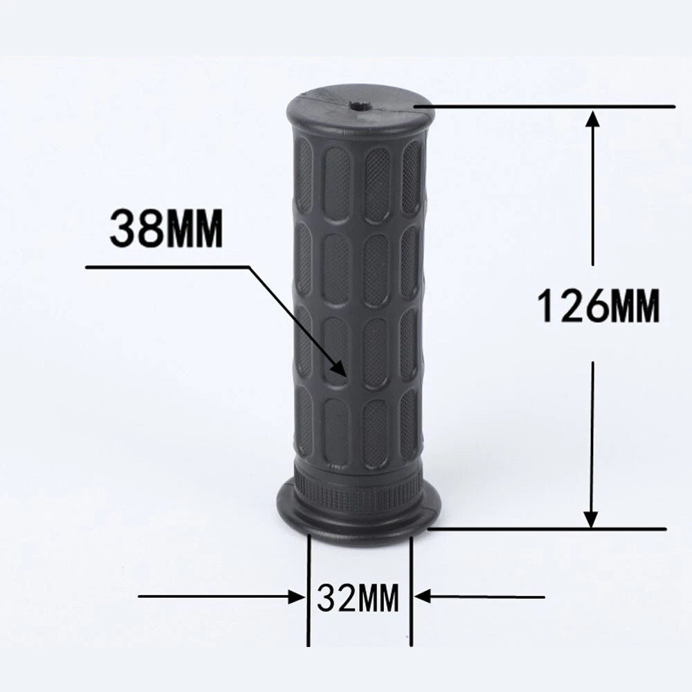 2X 32mm Rubber Handlebar Grips for Wheelbarrow