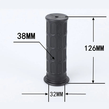 2X 32mm Rubber Handlebar Grips for Wheelbarrow