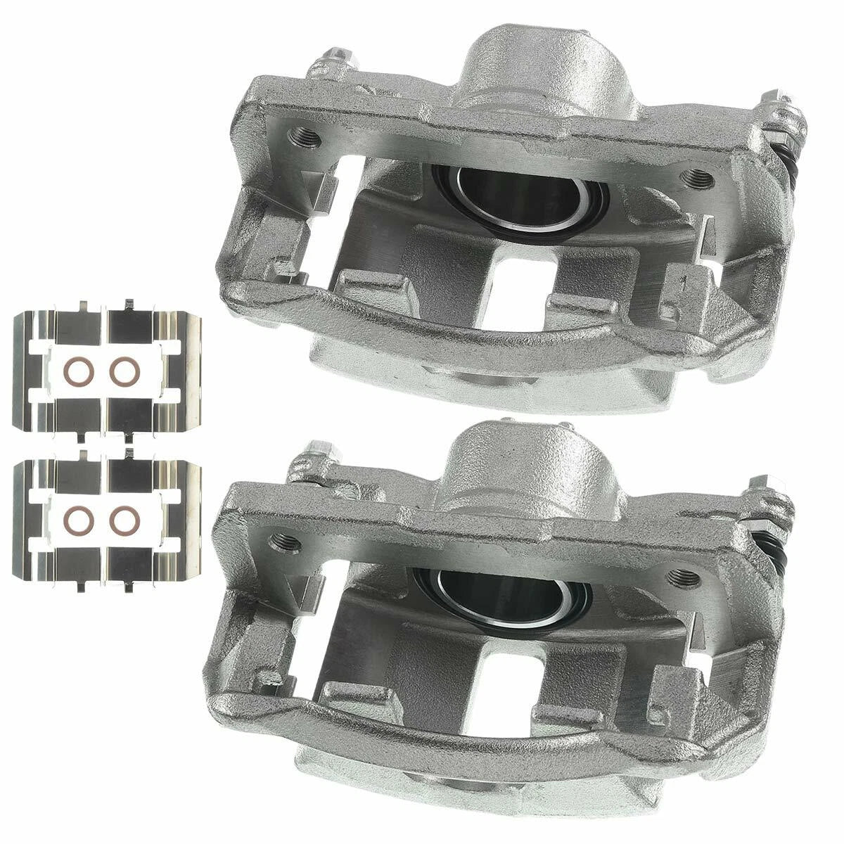 2X Front Brake Calipers with Bracket for Honda Civic (2006–2015) 45018-SNB-000, 45019-SNB-000