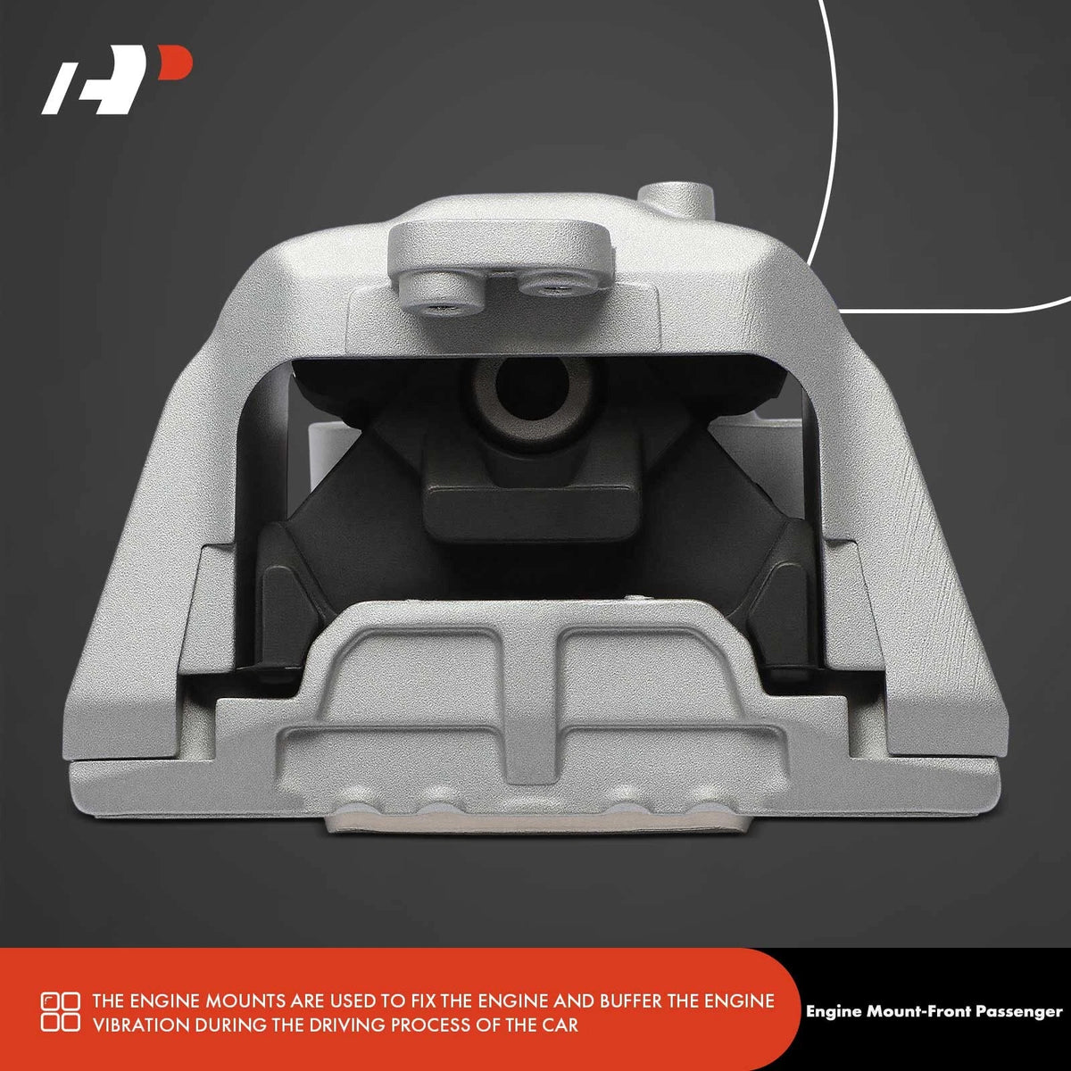 Front Right Engine Mount for VW Jetta Golf R32 Audi TT Quattro (1999–2004)