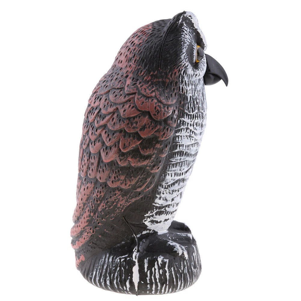 Owl Hunting Decoy Statue for Yard Garden Outdoor Decor