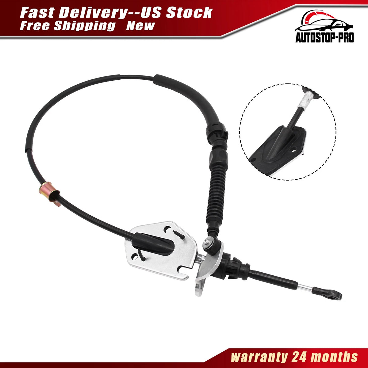 Gear Shift Control Cable for Mitsubishi Montero (2000–2006) MR581204, MR410822