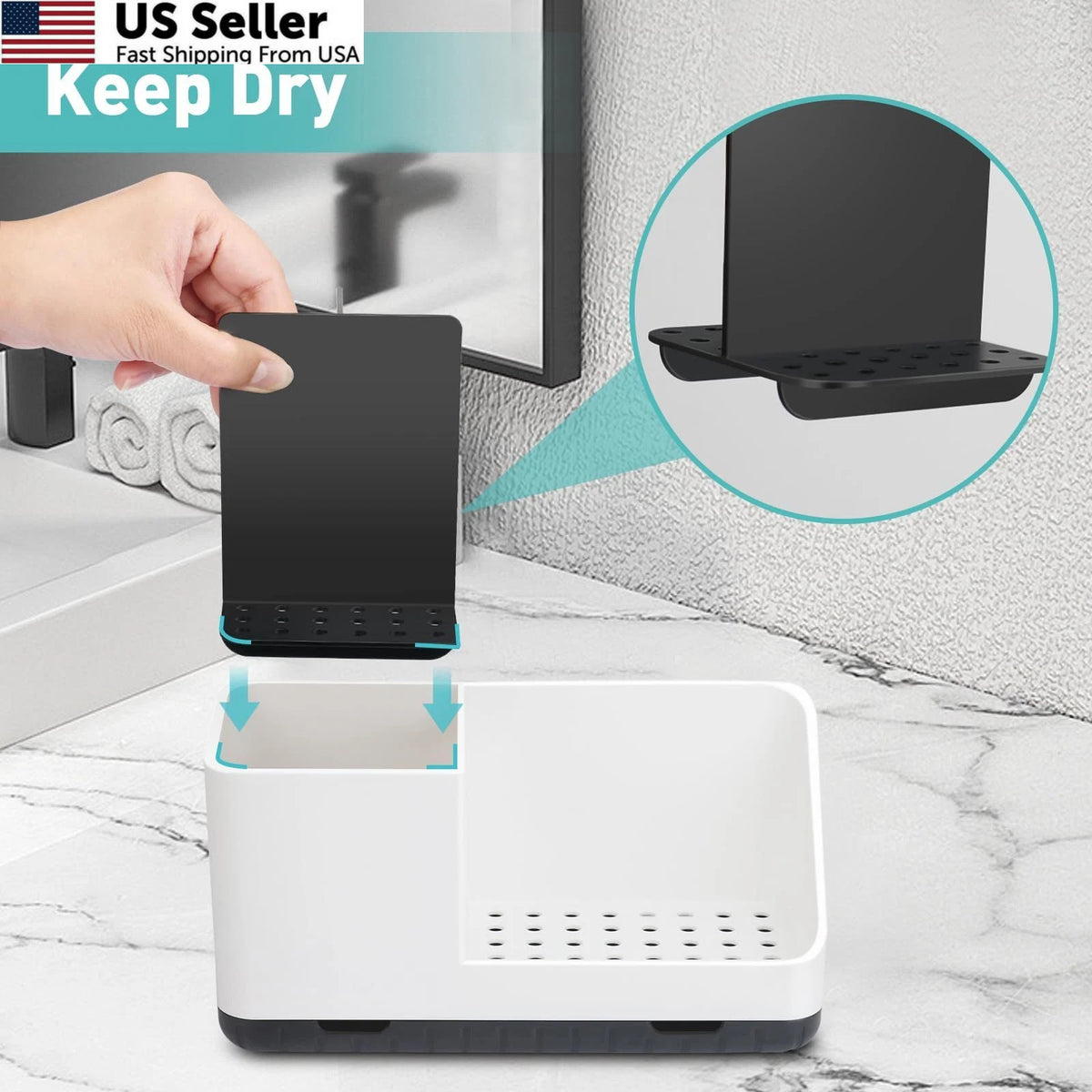 Bathroom Counter Organizer for Bathroom Storage