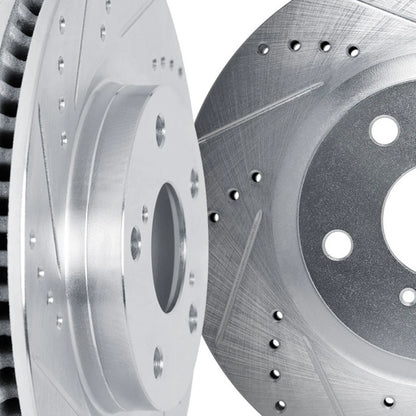 Drilled and Slotted Rotors for Lincoln MKX (2007–2010) ALX-PAU-DF-7002-80071-CLA2