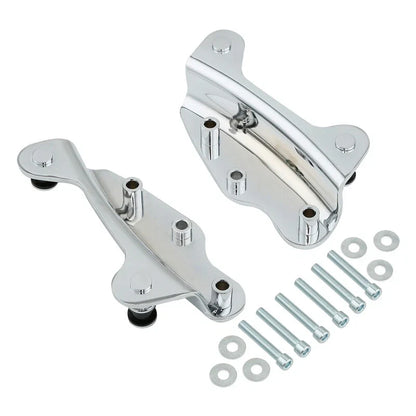 Chrome 4 Point Docking Hardware Kit for Harley Street Glide (2009–2013)