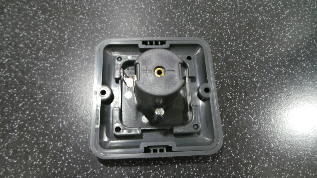 C-LINE/CBE 12V Socket Facia Plate for Caravan/Motorhome (PO253)