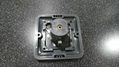 C-LINE/CBE 12V Socket Facia Plate for Caravan/Motorhome (PO253)