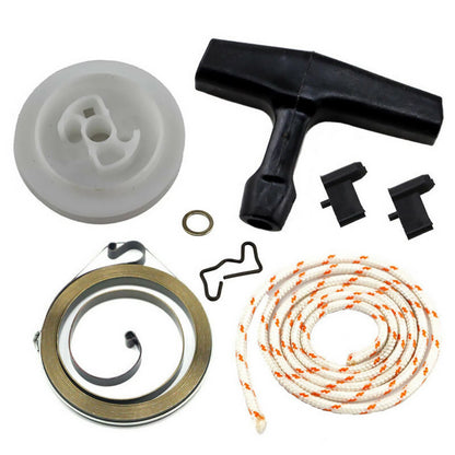 Recoil Starter Handle Rope Pulley Spring Kit for Stihl 034 036 044 046