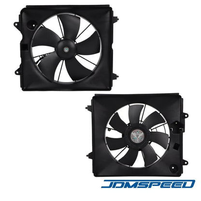 Set of 2 A/C Condenser Cooling Fans for Honda CR-V (2007–2009) HP89196