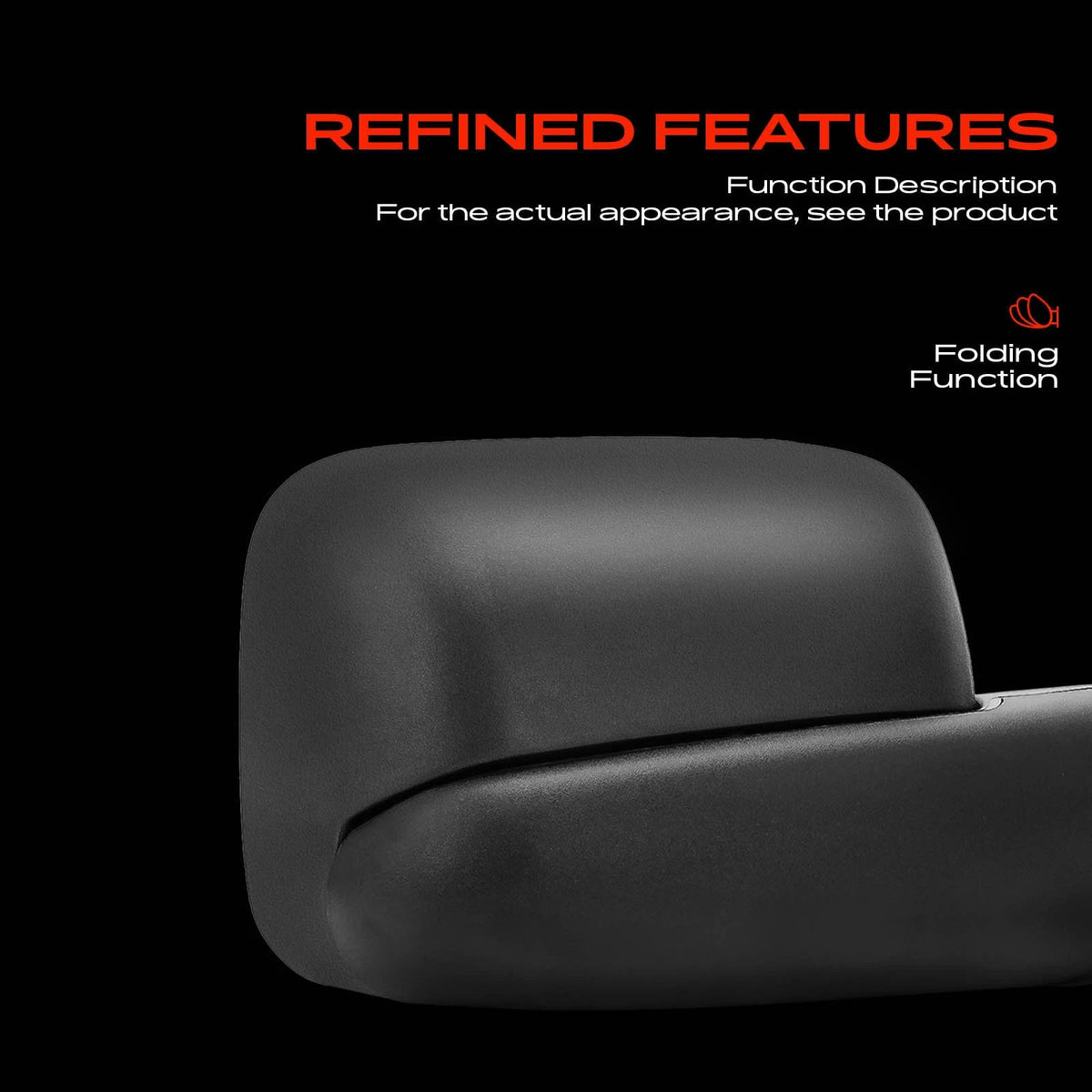 2X Power Towing Mirror for Dodge Ram 1500 1998–2001 (CH1320307, CH1321307)