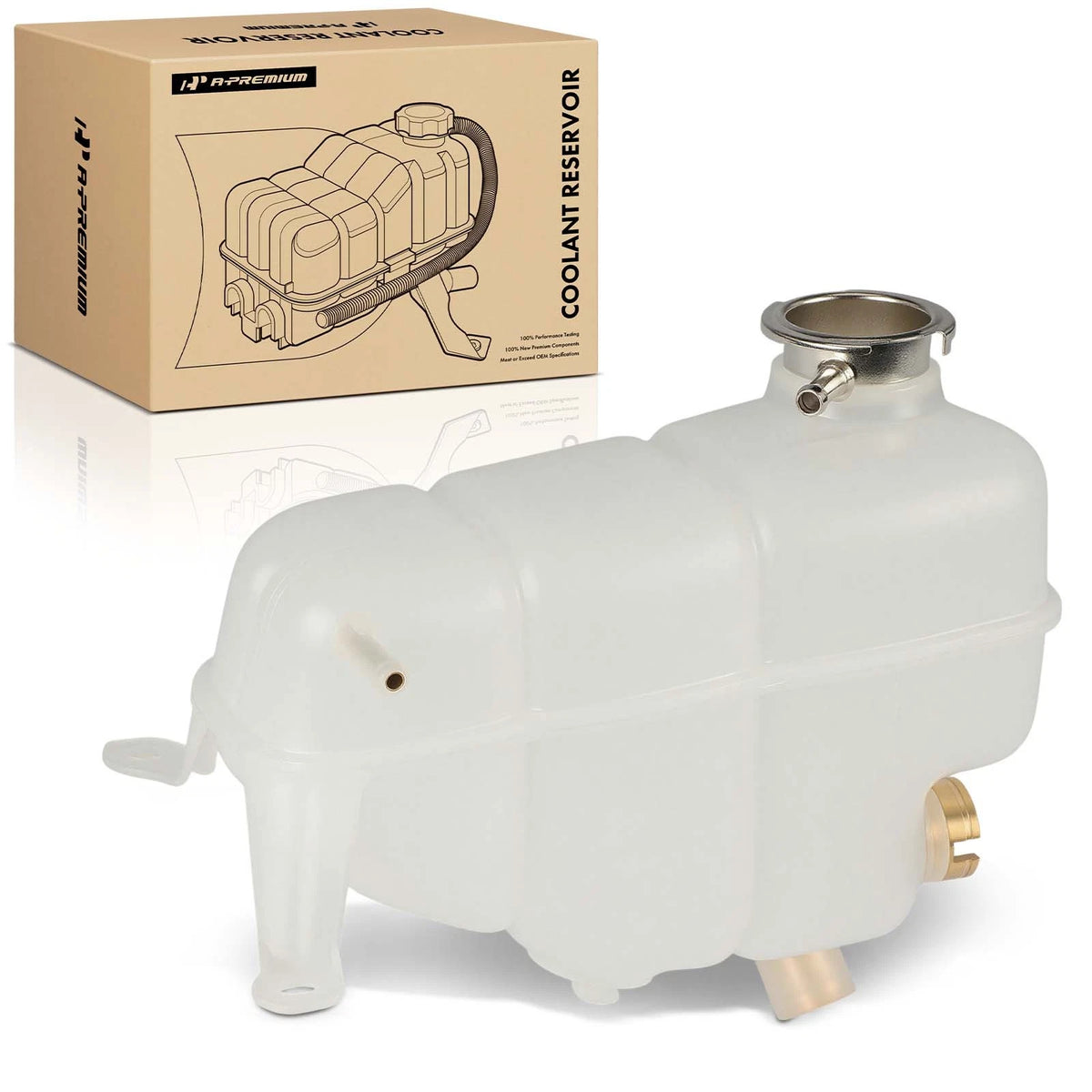 Front Coolant Expansion Tank for Mercedes-Benz E320 300E (1993–1995) 1245001349, EPT0002