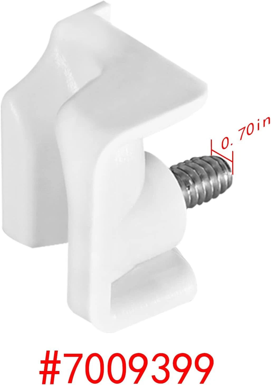 Freezer Basket Retainer for Sub Zero Freezer (No Nut)
