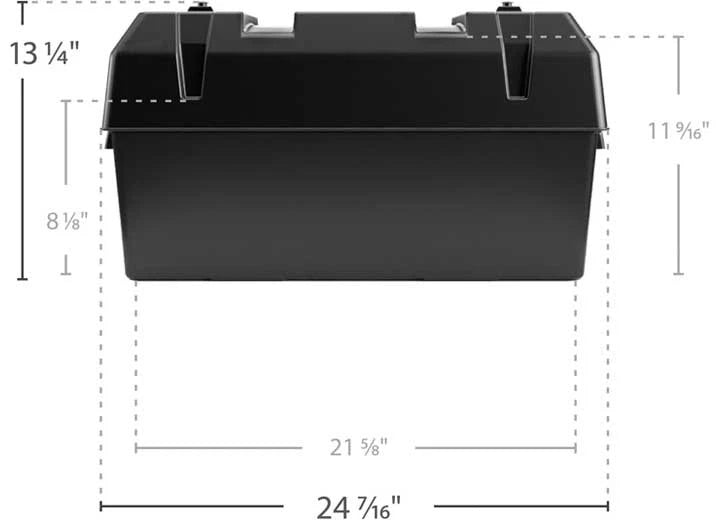 Double Battery Box for Camco (55374)