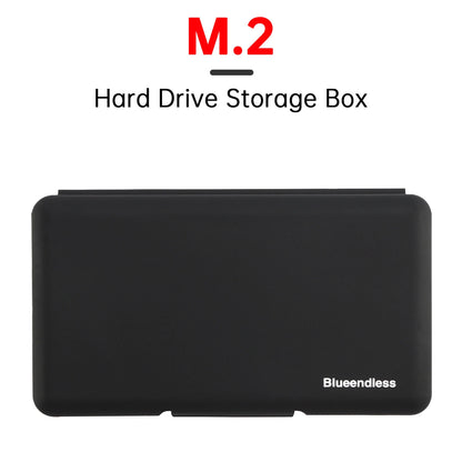 M2 Hard Drive Protection Box for SSD Storage (W003-B113-BLK)