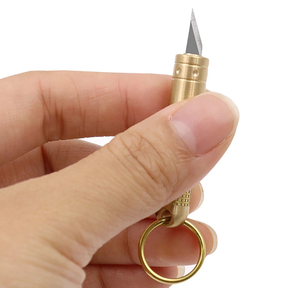 Pocket Knife Keychain Cutter for Mini Folding Blade (Portable)