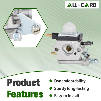Carburetor Replacement for Mantis Tiller 7225 (No Known Part Numbers)