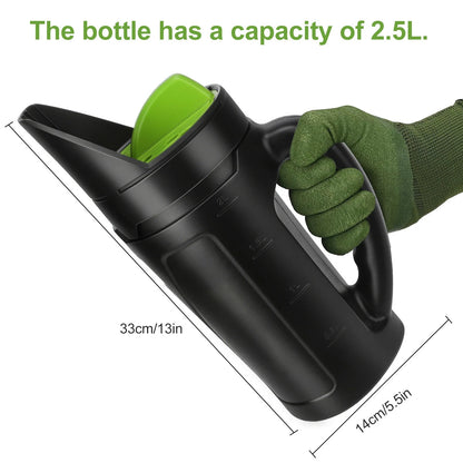 2.5L Hand Shaker Spreader for Fertilizer Grass Seed Ice Melt