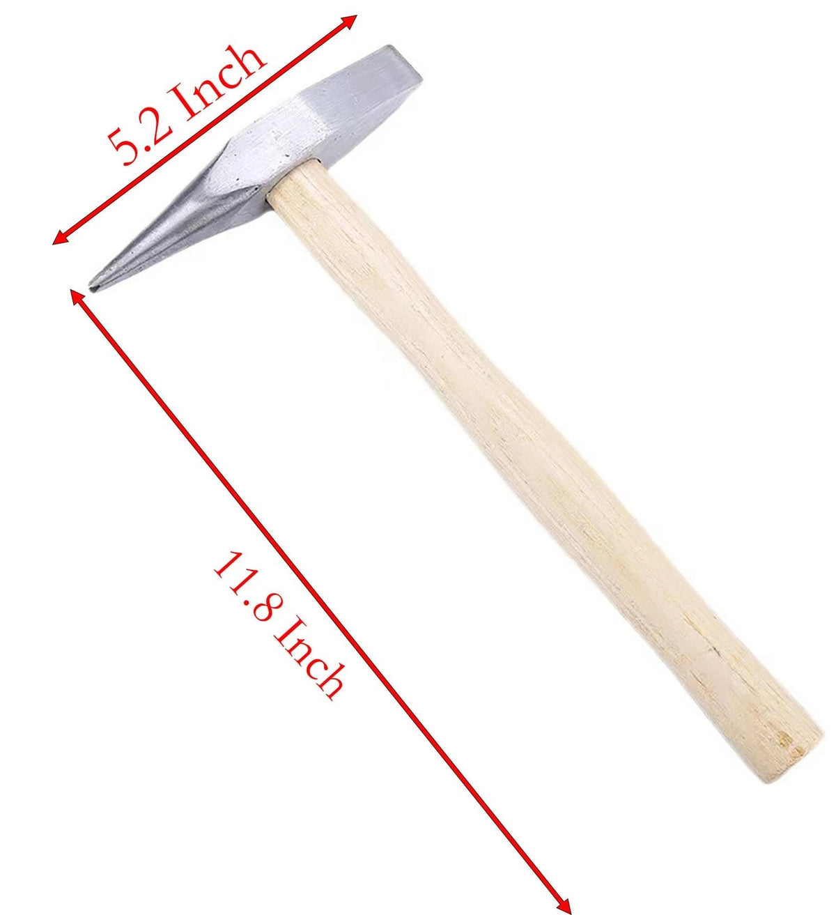 Welding Chipping Hammer 11.8 Inch Forged Steel Silver