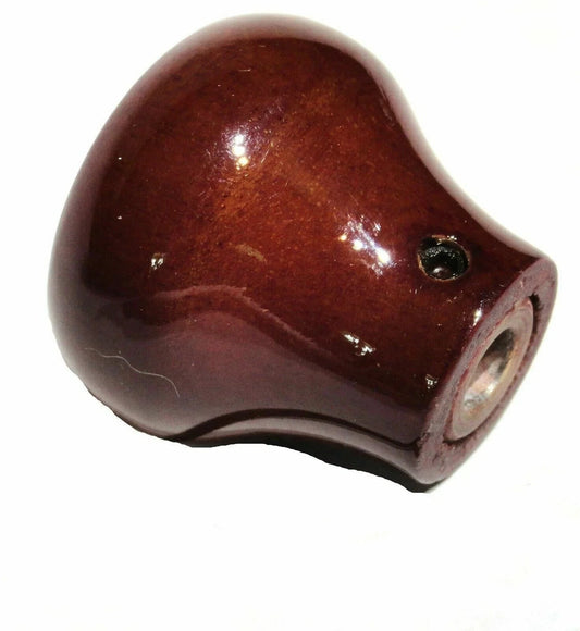 1" Silver Glossy Dash Control Knob for (23541)