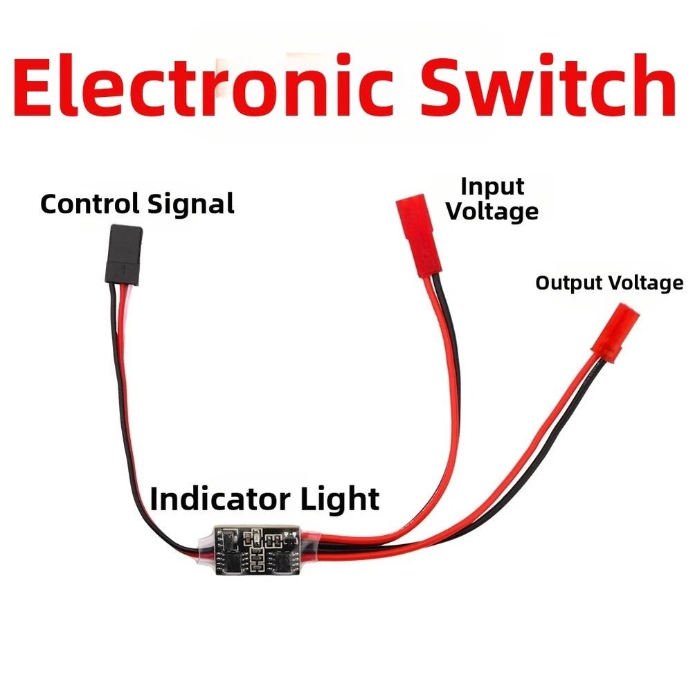 Remote PWM Switch for UAVs 3.0V 5V 30V Input LED Status Indicator
